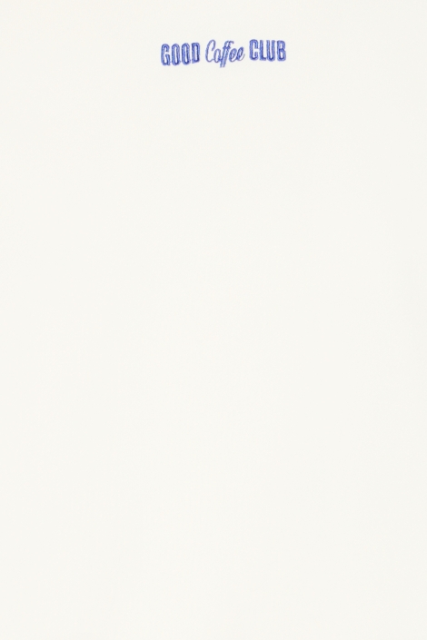 Ichi witte dames sweater | Close up