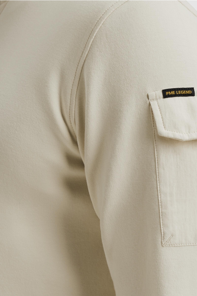 PME legend beige heren sweater | Unique Selling Point