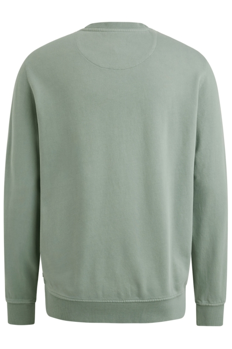 PME legend blauwe heren sweater | Achteraanzicht