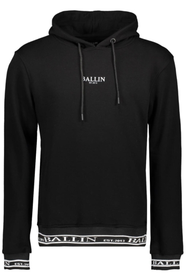 Ballin SWEATER MET TEKST 5218 ZWART