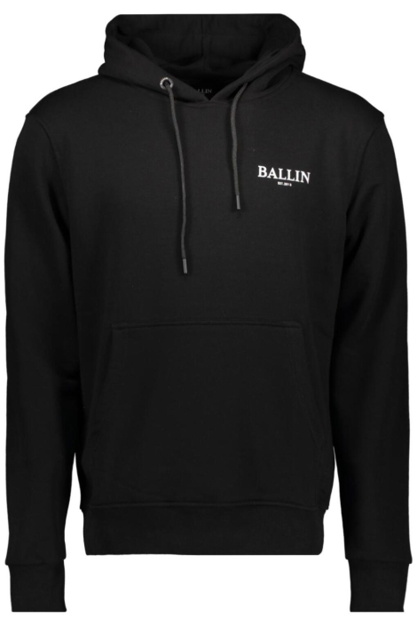 Ballin zwarte heren sweater | Vooraanzicht