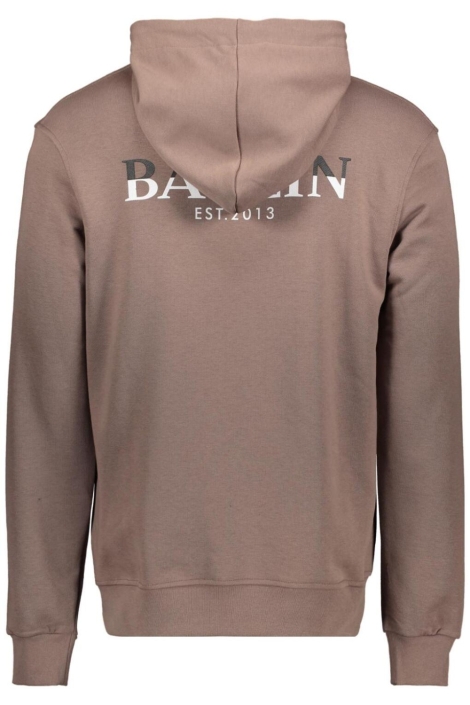 Ballin bruine heren sweater | Achteraanzicht