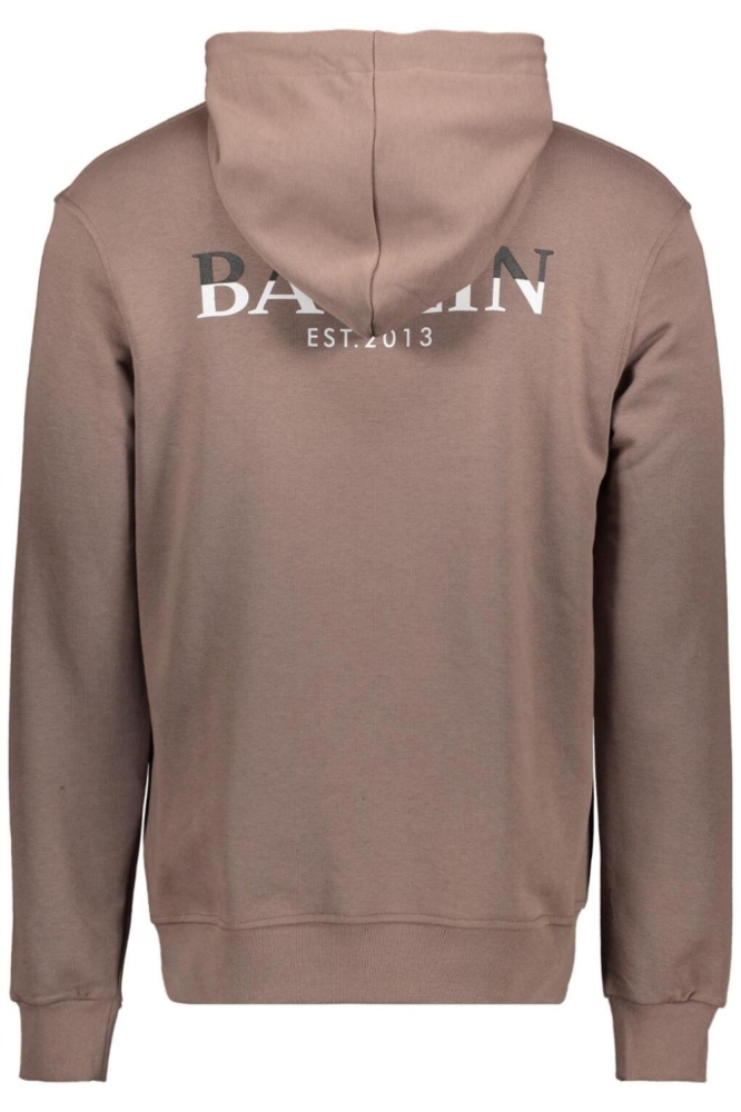 Ballin bruine heren sweater | Achteraanzicht