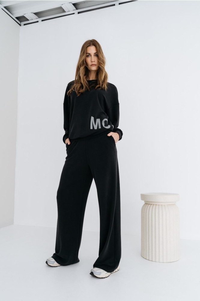 Maicazz grijze dames sweater | Model