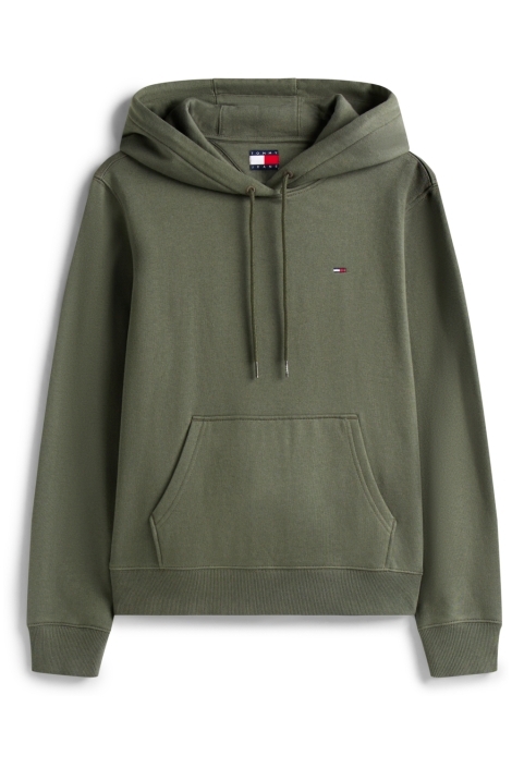 Tommy Jeans groene dames sweater | Vooraanzicht