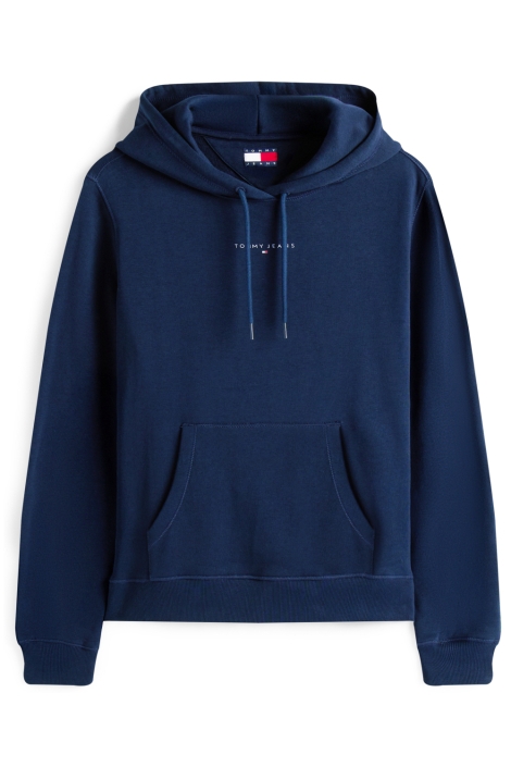 Tommy Jeans blauwe dames sweater | Vooraanzicht