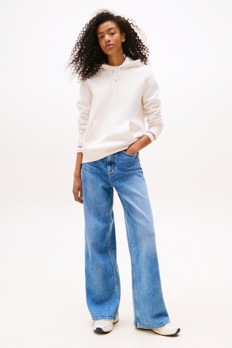 Tommy Jeans witte dames sweater | Model