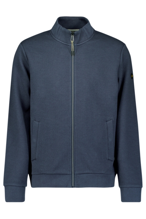 NO-EXCESS blauwe heren vest | Vooraanzicht