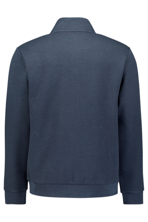 NO-EXCESS blauwe heren vest | Achteraanzicht