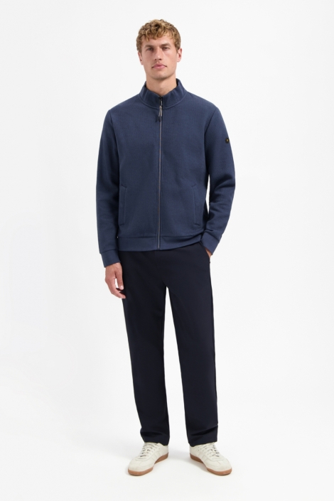 NO-EXCESS blauwe heren vest | Model