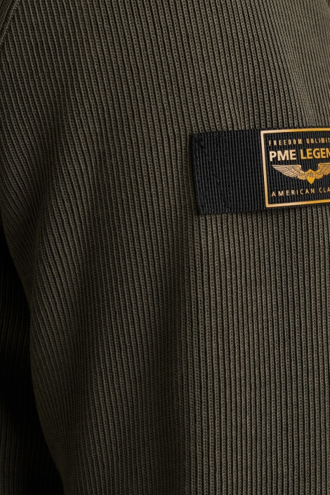 PME legend groene heren trui | Kleurstaal
