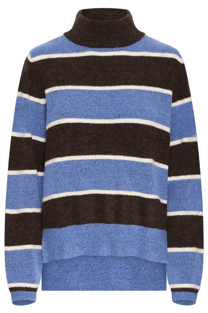 Ichi bruine dames trui | Vooraanzicht