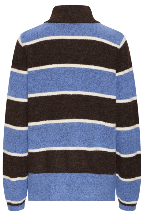 Ichi bruine dames trui | Achteraanzicht