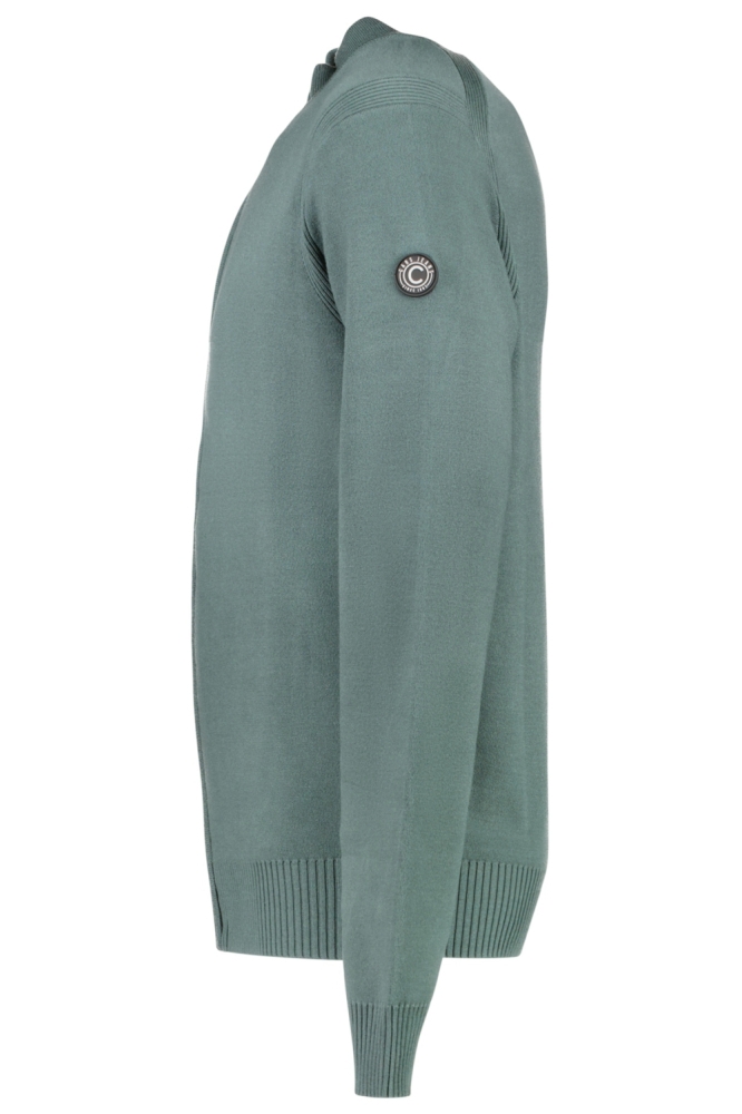 Cars groene heren vest | Zijaanzicht