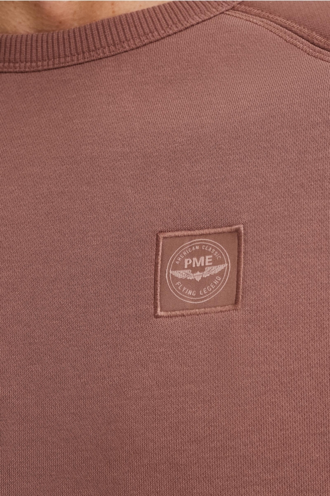 PME legend roze heren sweater | Kleurstaal