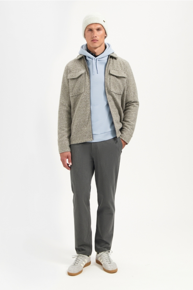 NO-EXCESS blauwe heren sweater | Model