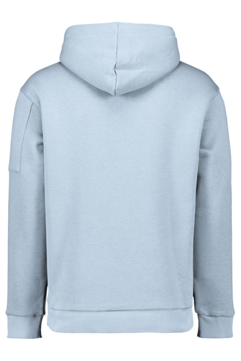 NO-EXCESS blauwe heren sweater | Achteraanzicht