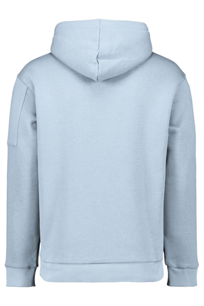 NO-EXCESS blauwe heren sweater | Achteraanzicht