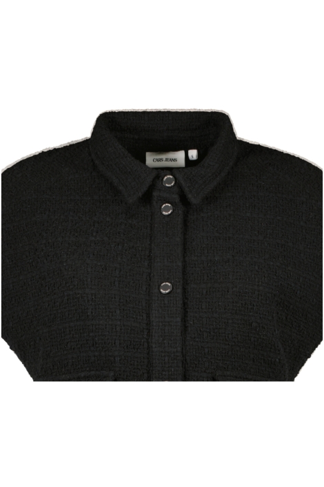 Cars zwarte dames gilet | Close up