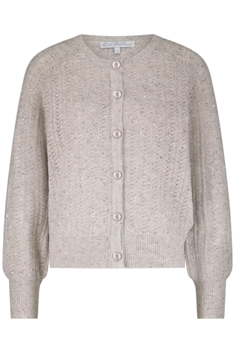 Red Button grijze dames vest | Vooraanzicht