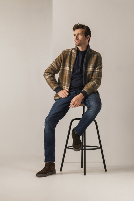 State of Art bruine heren vest | Sfeerbeeld, In situatie