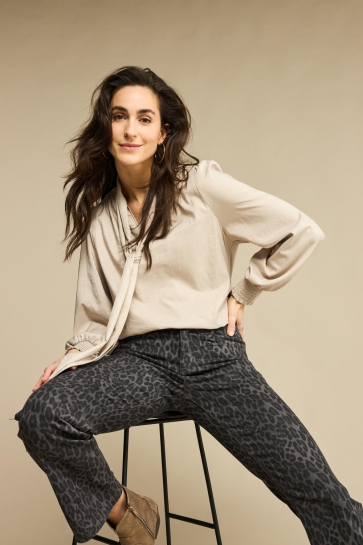 Red Button ESTELLE BOW SPARKLE SRB4726 416 Latte