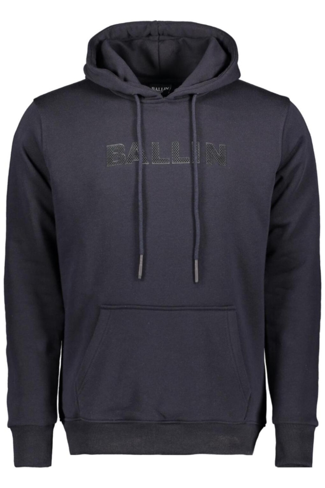 Ballin blauwe heren sweater | Vooraanzicht
