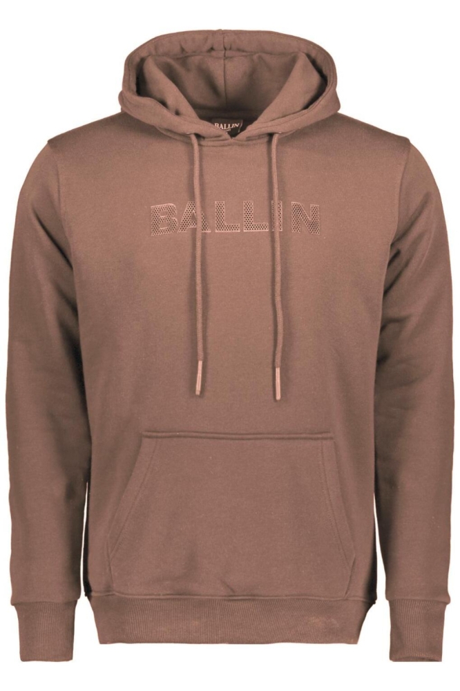 Ballin bruine heren sweater | Vooraanzicht