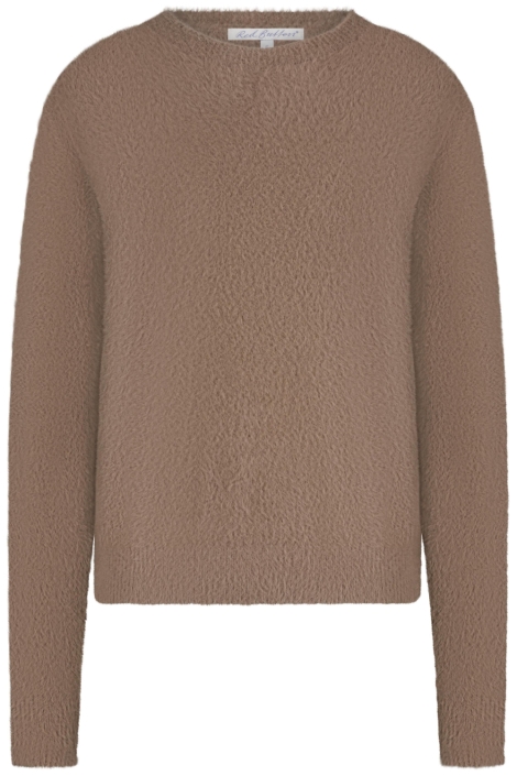 Red Button bruine dames sweater | Vooraanzicht