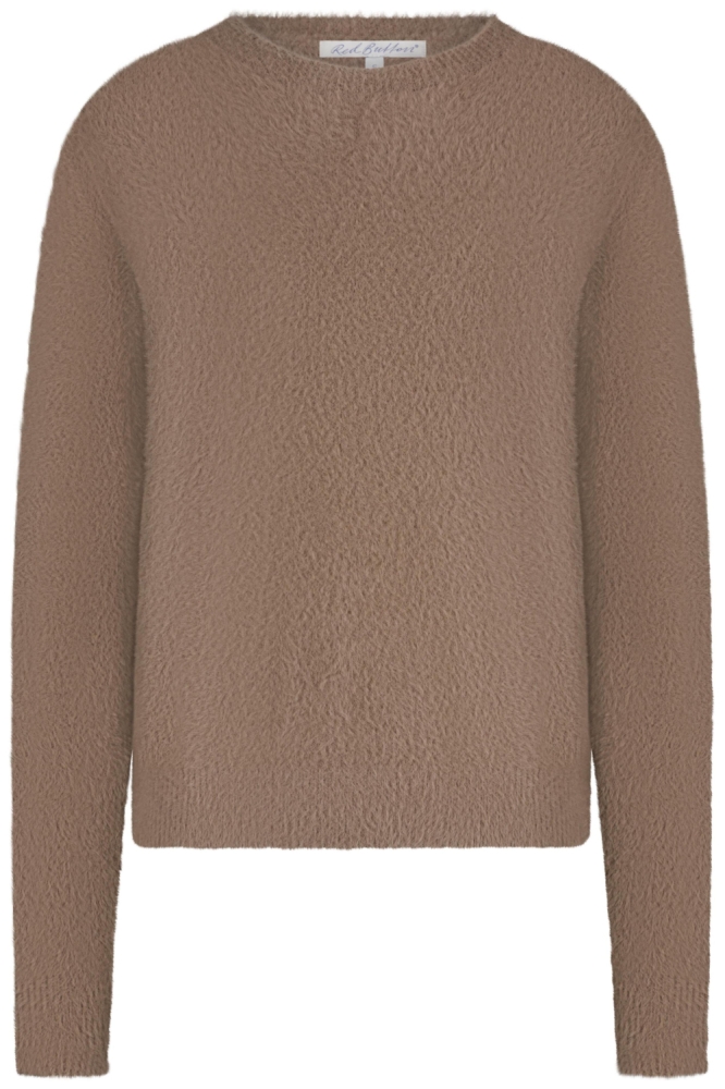 Red Button bruine dames sweater | Vooraanzicht