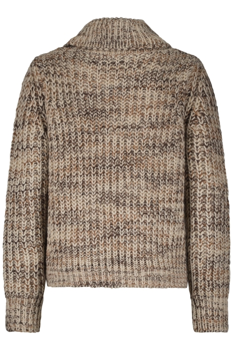 Red Button bruine dames trui | Achteraanzicht