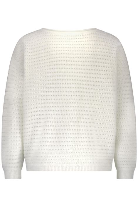 Red Button ecru dames trui | Achteraanzicht