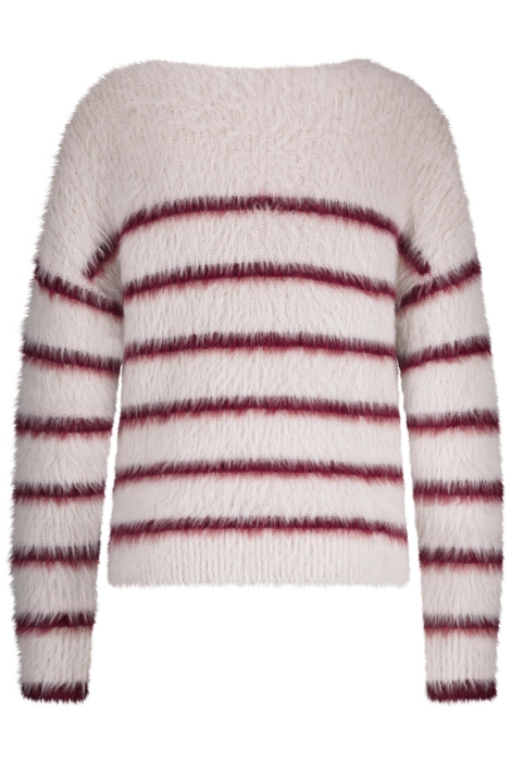 Red Button beige dames trui | Achteraanzicht