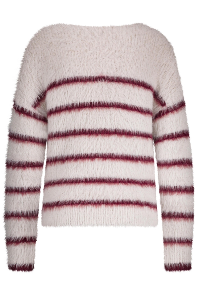 Red Button beige dames trui | Achteraanzicht