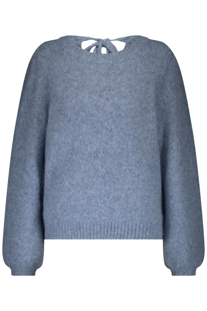 Red Button blauwe dames trui | Vooraanzicht