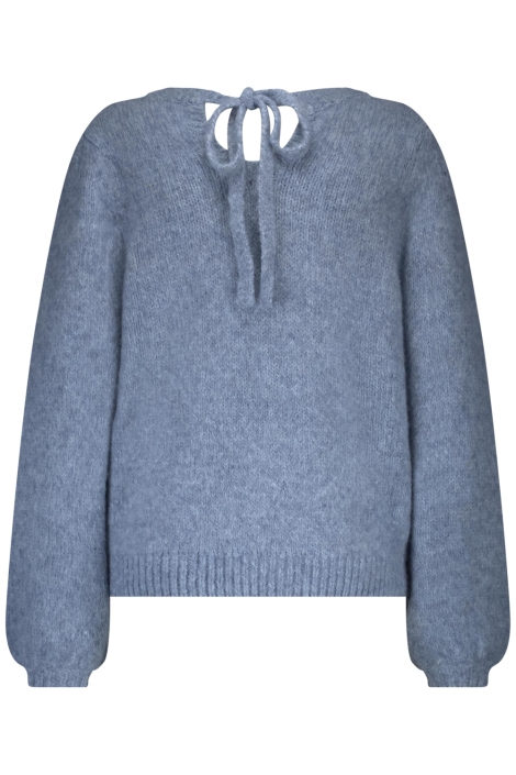 Red Button blauwe dames trui | Achteraanzicht