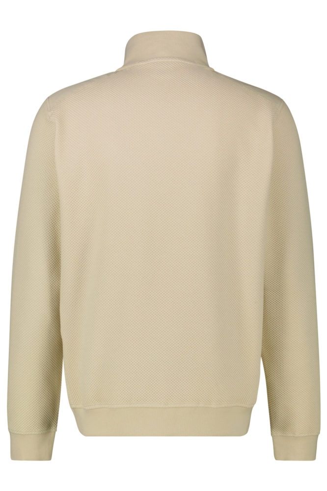 Lerros beige heren trui | Achteraanzicht