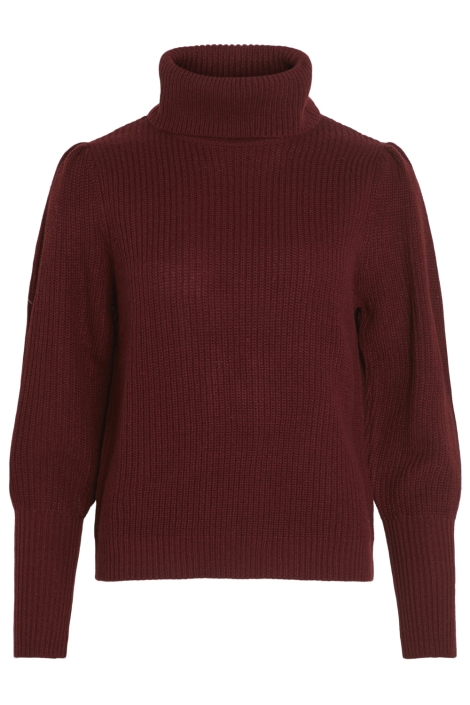 Vila bordeaux dames trui | Vooraanzicht