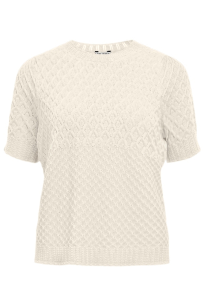 Object beige dames trui | Vooraanzicht