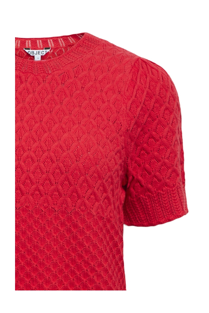 Object rode dames trui | Close up