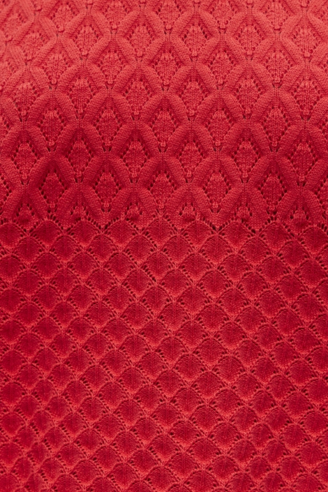 Object rode dames trui | Close up