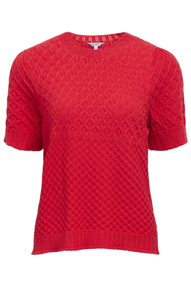 Object rode dames trui | Vooraanzicht