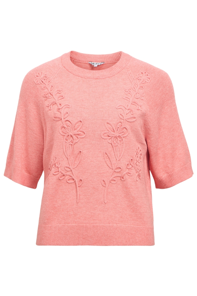 Object roze dames trui | Vooraanzicht