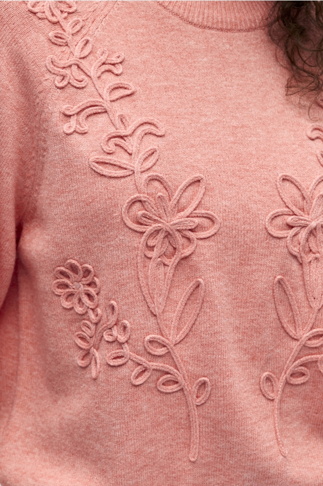 Object roze dames trui | Close up
