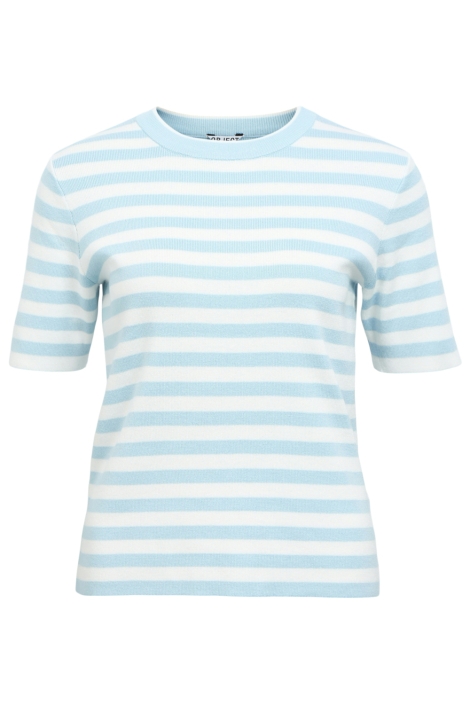 Object blauwe dames trui | Vooraanzicht