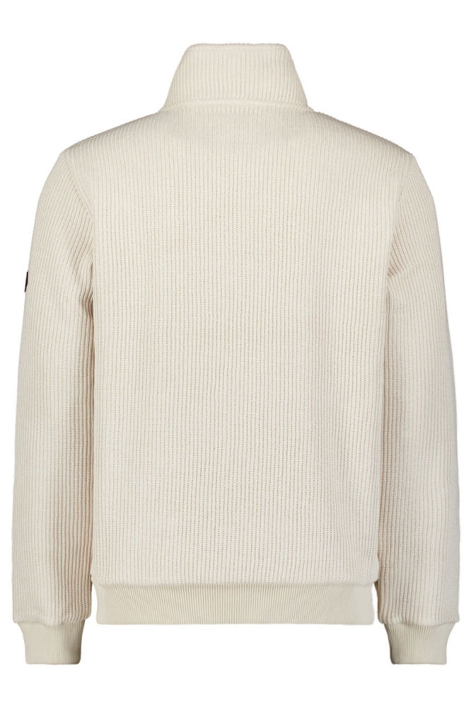 NO-EXCESS ecru heren vest | Achteraanzicht