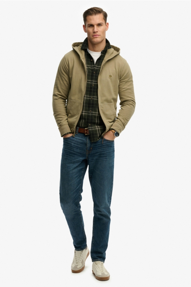 Superdry groene heren vest | Model