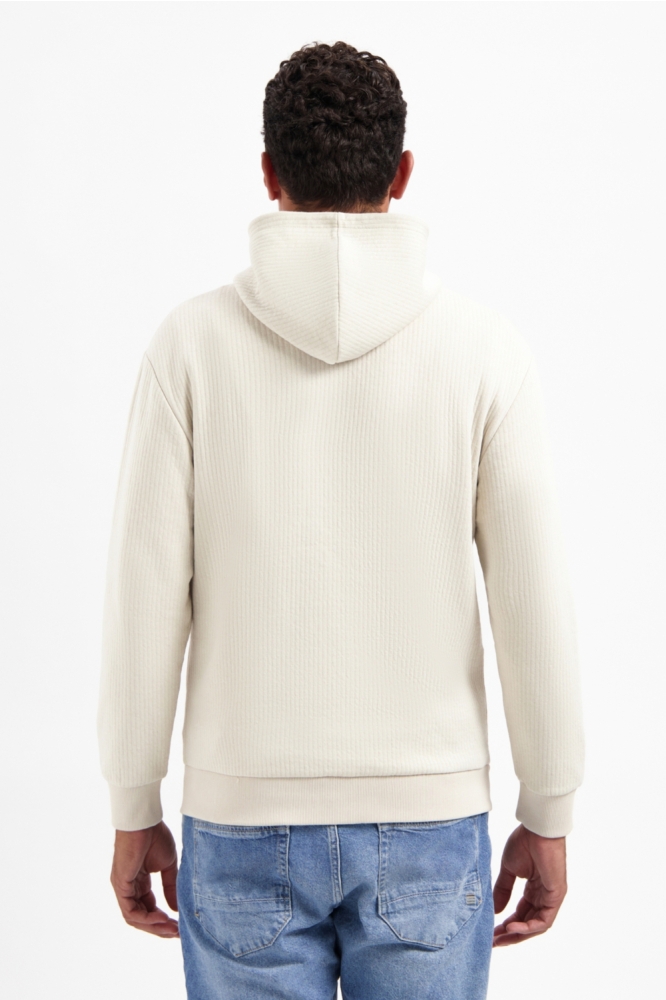 NO-EXCESS beige heren vest | Model achteraanzicht