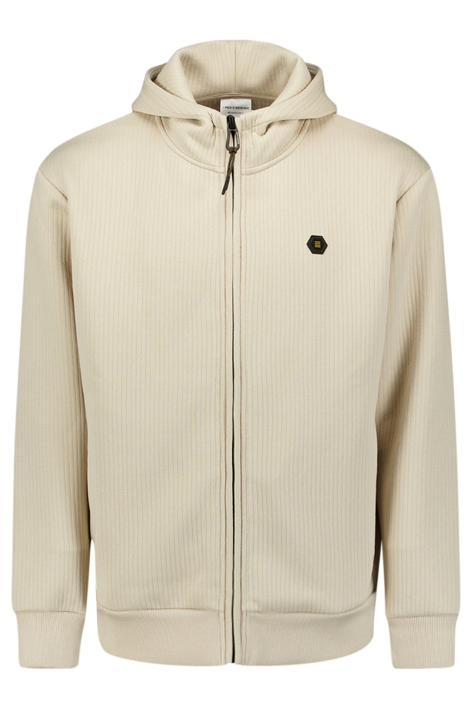 NO-EXCESS beige heren vest | Vooraanzicht