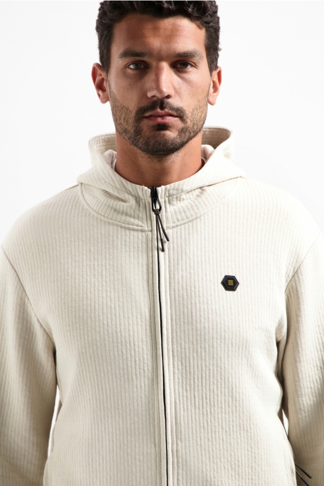 NO-EXCESS beige heren vest | Close up